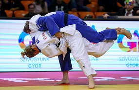 Judo Weltcup Medaille für Elena Dengg