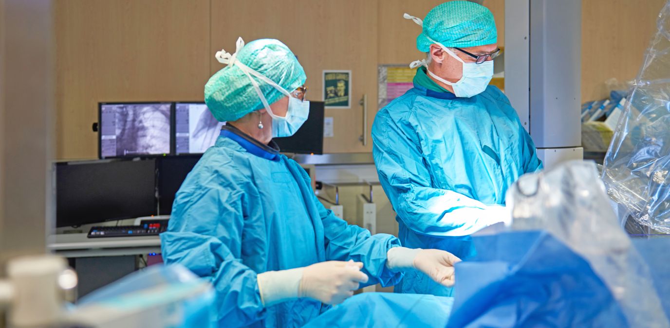 Kathetergestützte Aortenklappen-implantation (TAVI)