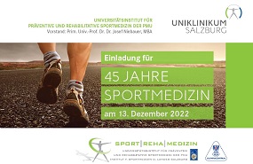 Wir feiern 45 Jahre Sportmedizin Salzburg