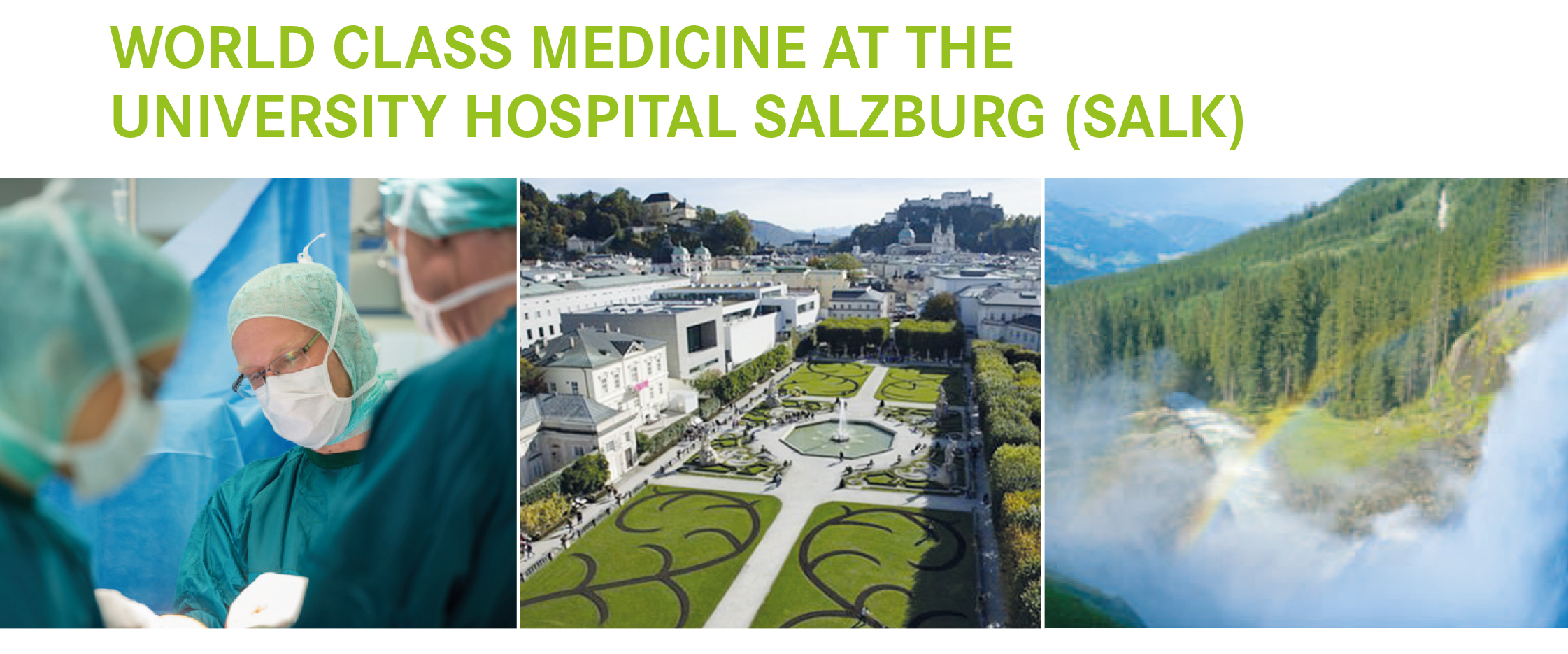 World Class Medicine at the Universitiy Hospital Salzburg